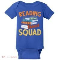 Reading Squad Reading Teachers Reading Teacher Appreciation Cool Gift Baby Bodysuit thumb 0