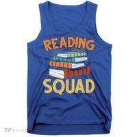 Reading Squad Reading Teachers Reading Teacher Appreciation Cool Gift Tank Top thumb 0