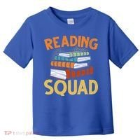 Reading Squad Reading Teachers Reading Teacher Appreciation Cool Gift Toddler T-Shirt thumb 0