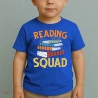 Reading Squad Reading Teachers Reading Teacher Appreciation Cool Gift Toddler T-Shirt thumb 2