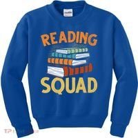 Reading Squad Reading Teachers Reading Teacher Appreciation Cool Gift Kids Sweatshirt thumb 0