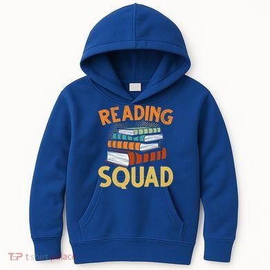Reading Squad Reading Teachers Reading Teacher Appreciation Cool Gift Kids Hoodie