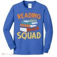 Reading Squad Reading Teachers Reading Teacher Appreciation Cool Gift Kids Long Sleeve Shirt thumb 0