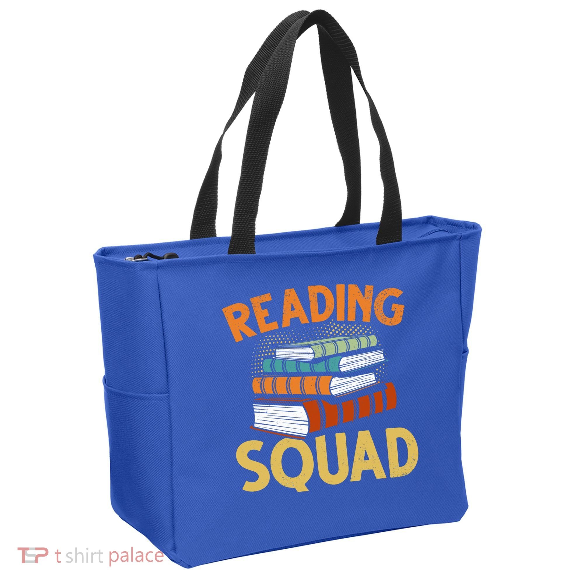 Reading Squad Reading Teachers Reading Teacher Appreciation Cool Gift Tote Bag