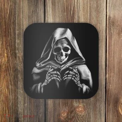 Reaper Skeleton Coaster