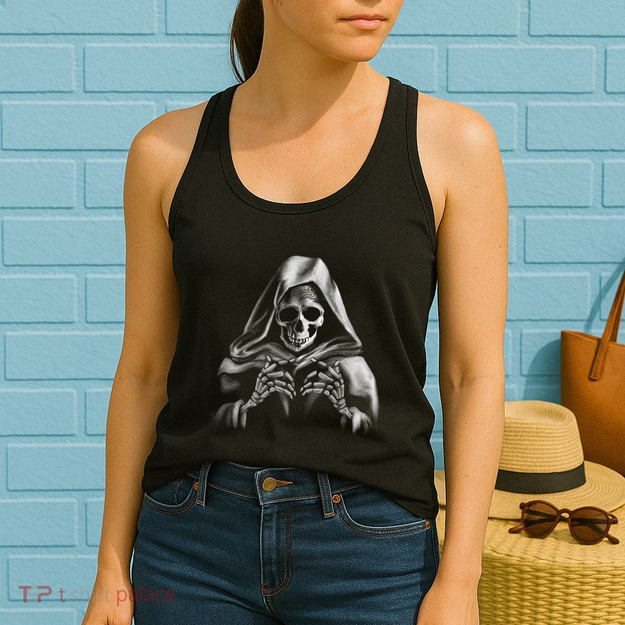 Reaper Skeleton Women's Tank Top