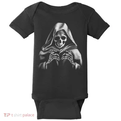 Reaper Skeleton Baby Bodysuit