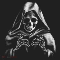 Reaper Skeleton Golf Towel thumb 3
