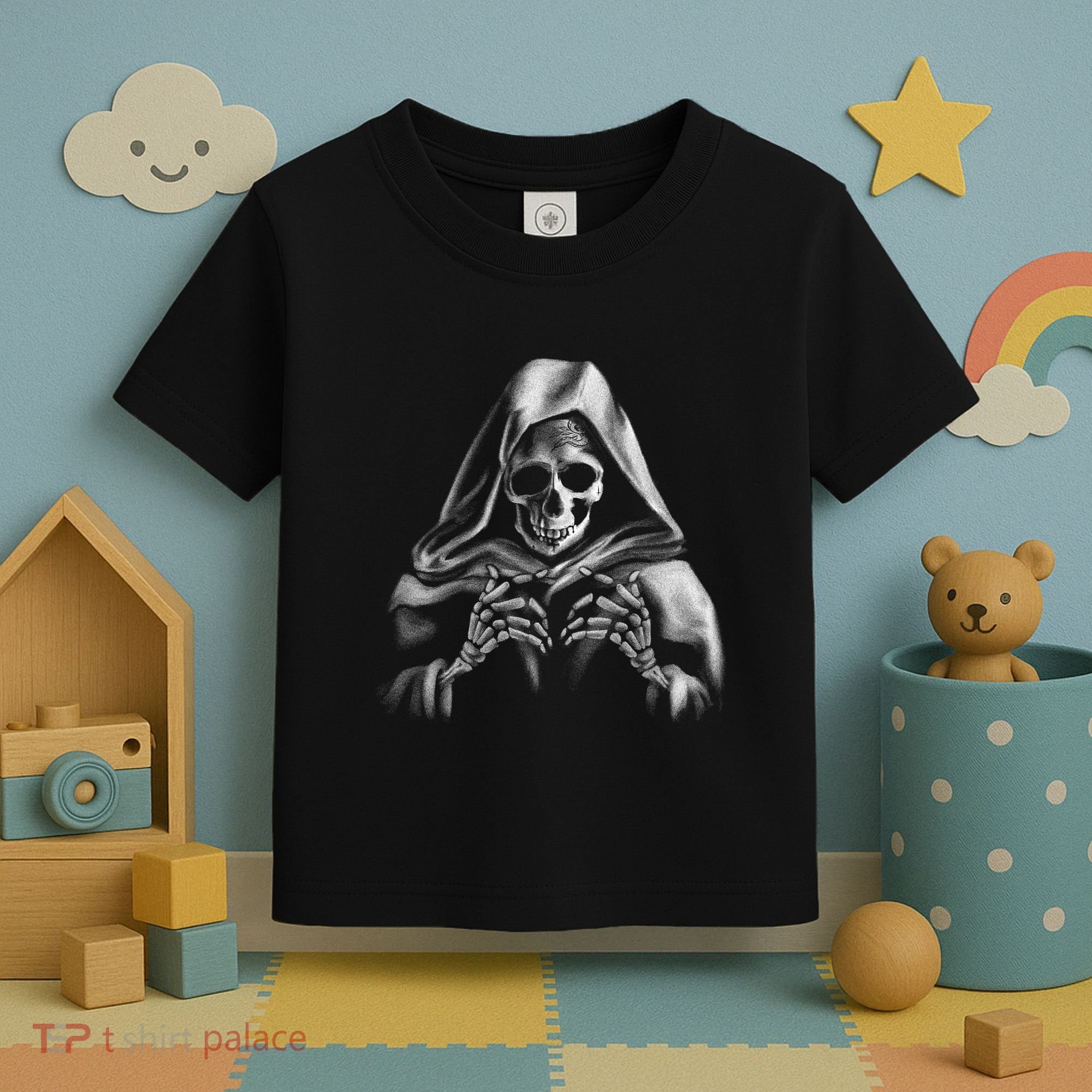 Reaper Skeleton Toddler T-Shirt