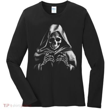 Reaper Skeleton Women's Long Sleeve Shirt