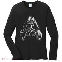 Reaper Skeleton Women's Long Sleeve Shirt thumb 0