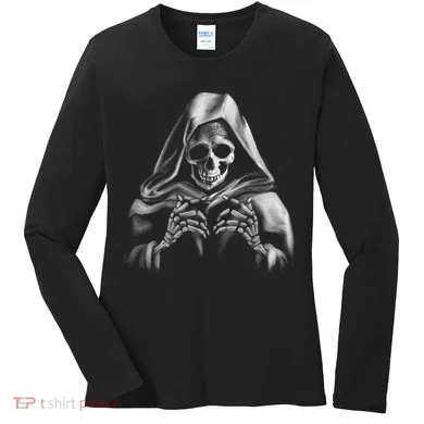 Reaper Skeleton Women's Long Sleeve Shirt