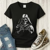 Reaper Skeleton Women's T-Shirt thumb 3