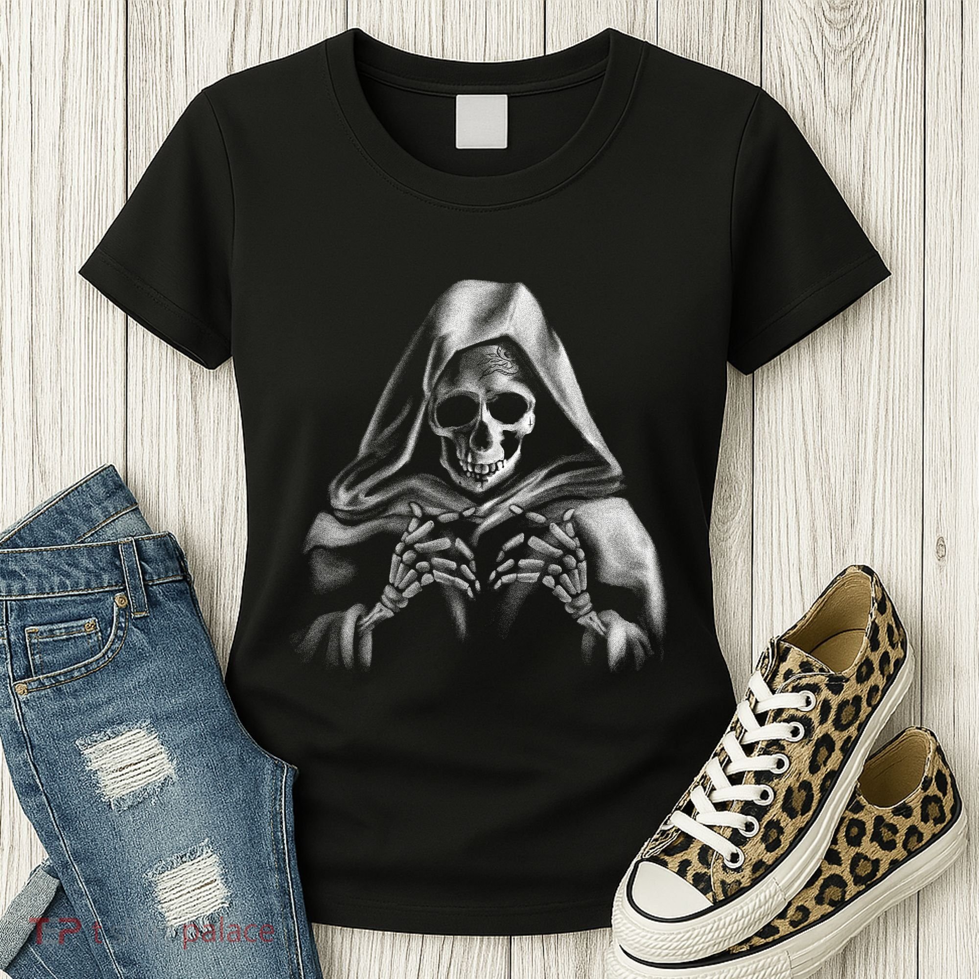 Reaper Skeleton Women's T-Shirt