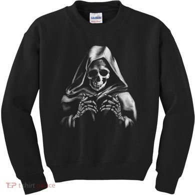 Reaper Skeleton Kids Sweatshirt