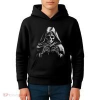 Reaper Skeleton Kids Hoodie thumb 4