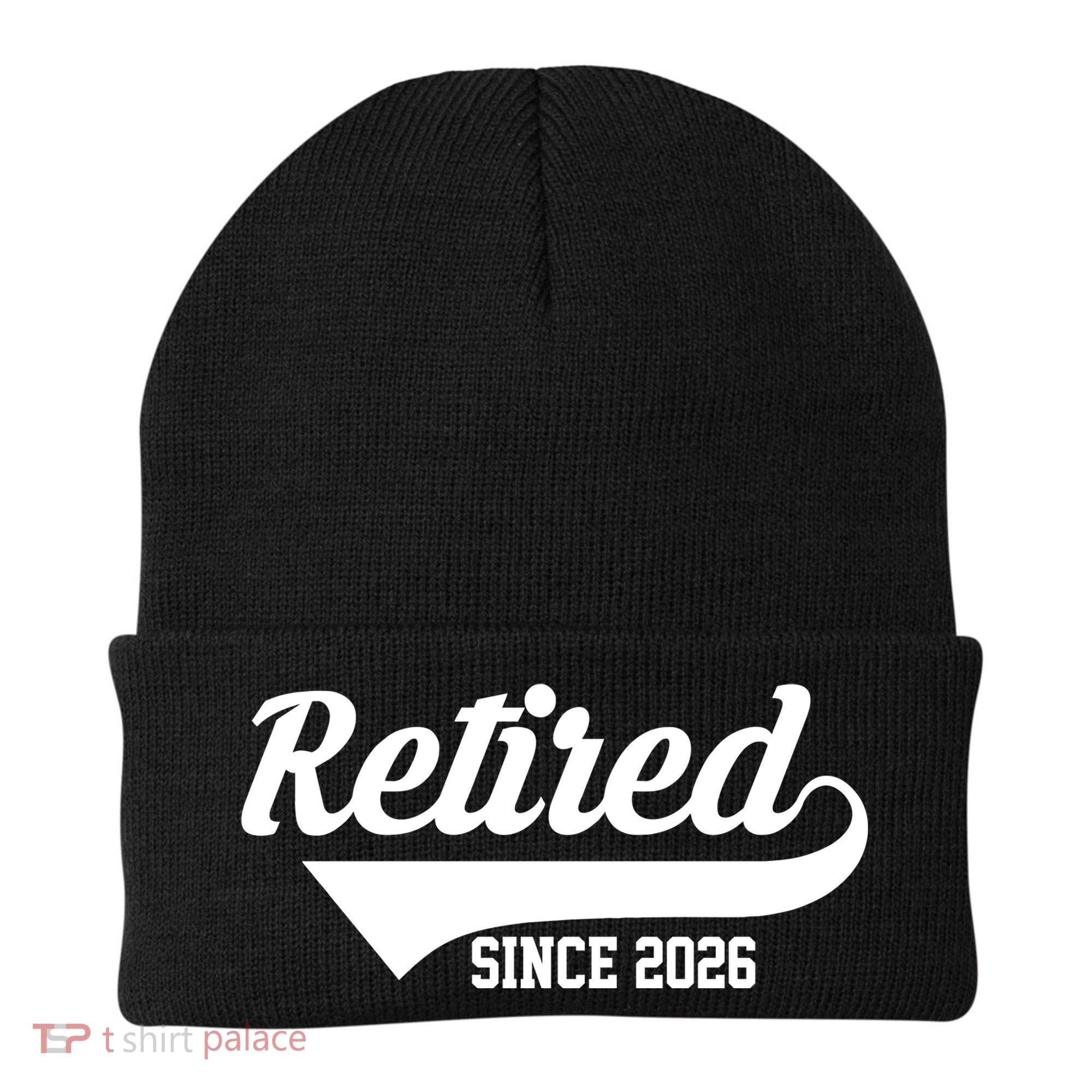Retro Sporty Retired Since 2026  Beanie