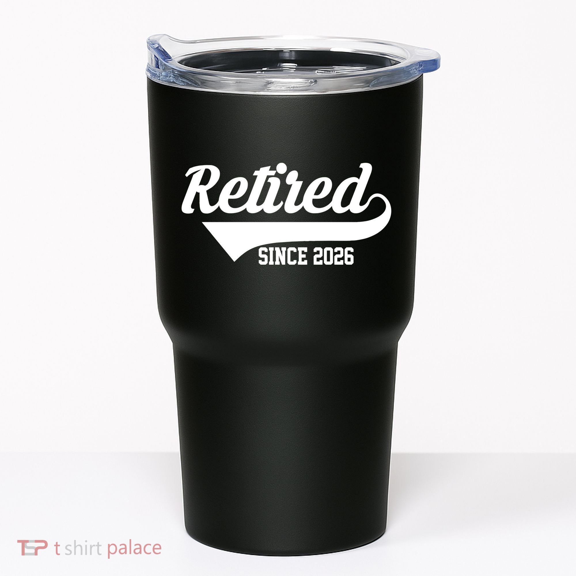 Retro Sporty Retired Since 2026  Tumbler