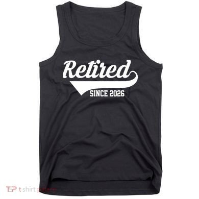 Retro Sporty Retired Since 2026  Tank Top