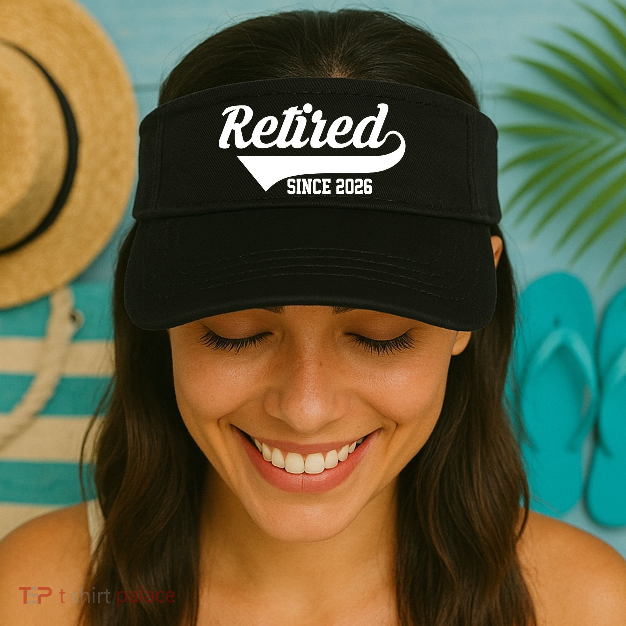 Retro Sporty Retired Since 2026  Visor