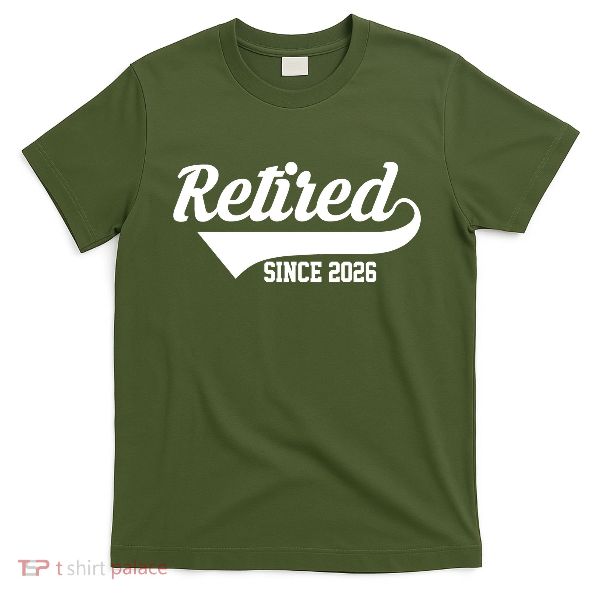 Retro Sporty Retired Since 2026  T-Shirt