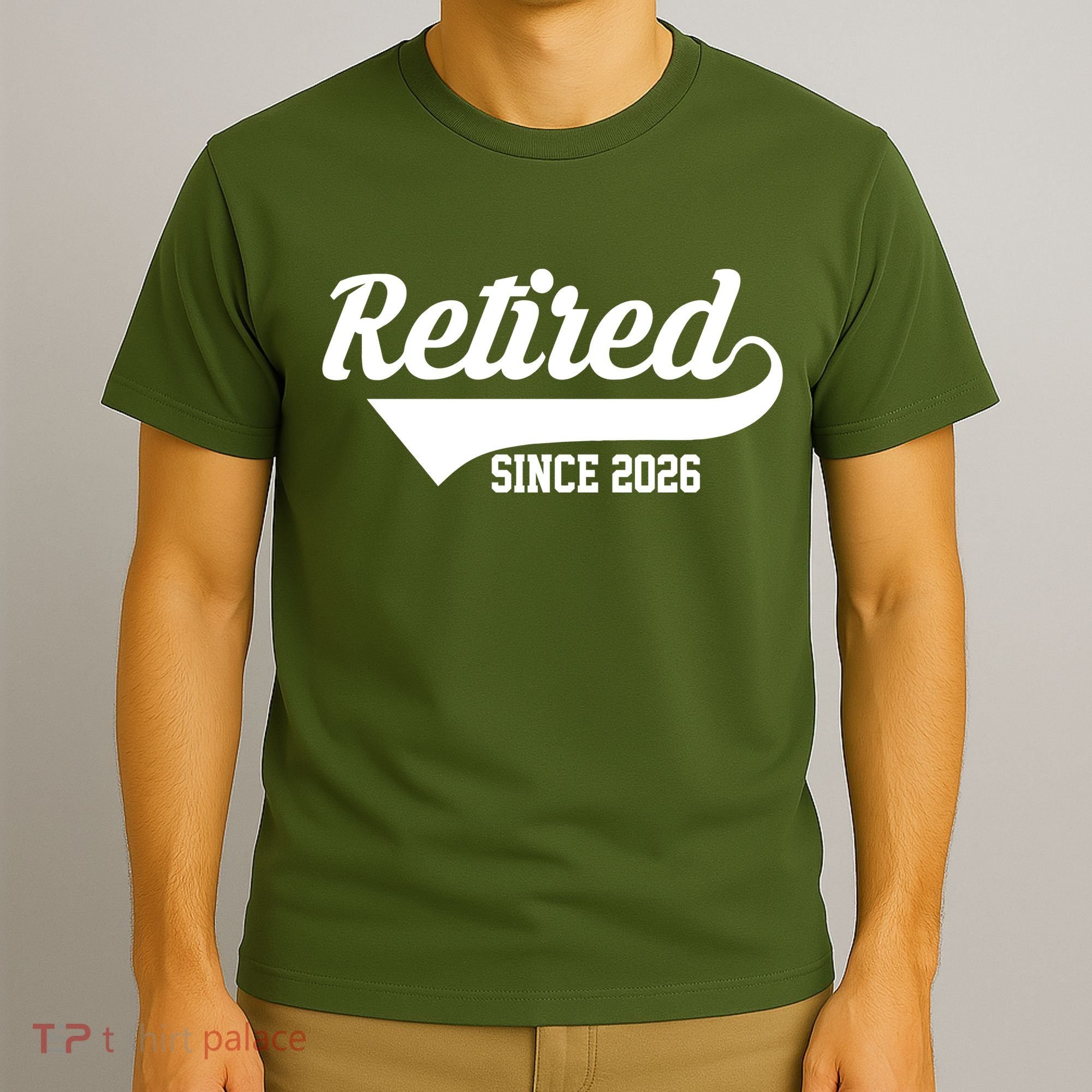 Retro Sporty Retired Since 2026  T-Shirt
