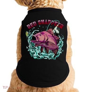 Red Snapper Doggie Tank