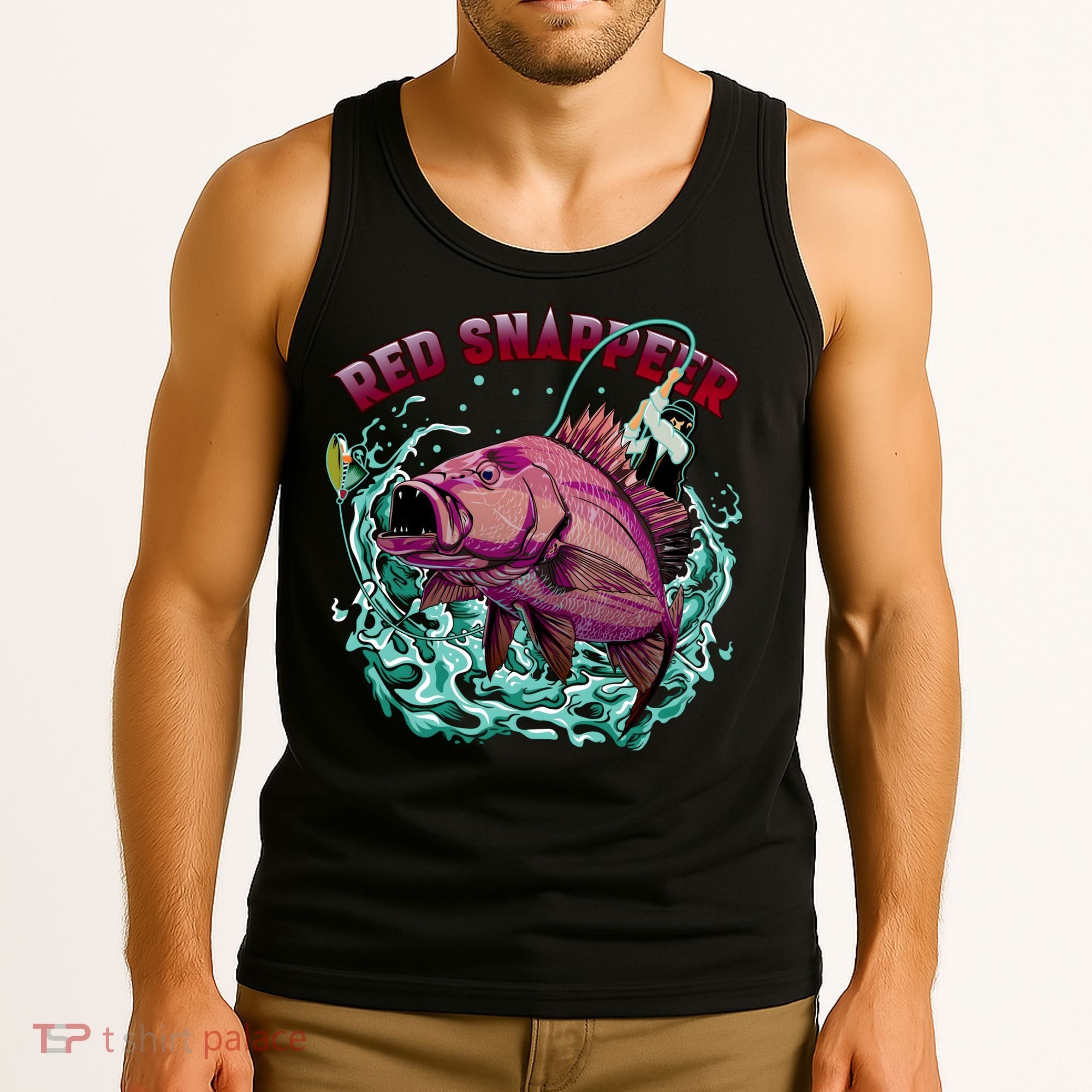 Red Snapper Tank Top
