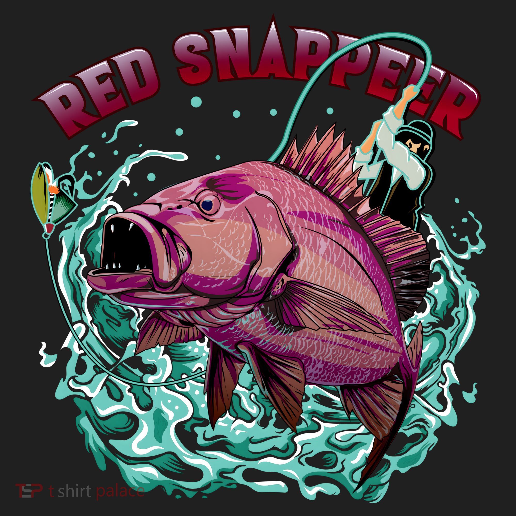 Red Snapper Golf Towel