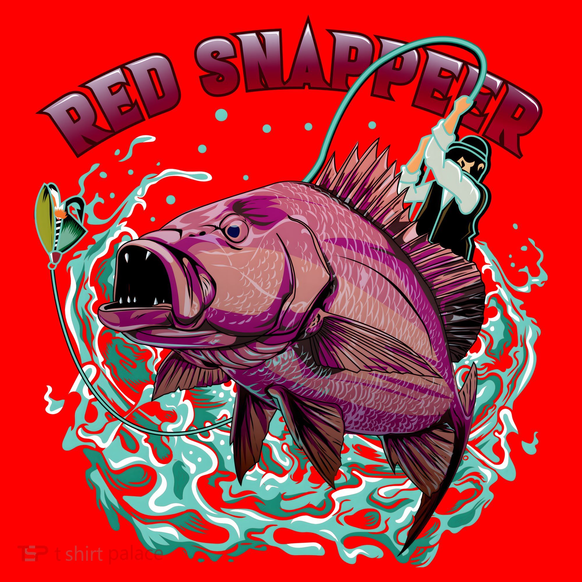 Red Snapper Santa Hat
