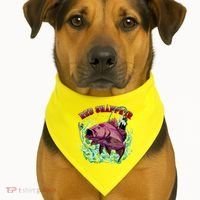 Red Snapper USA-Made Doggie Bandana thumb 1