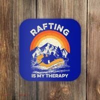 Retro Sunset River I Rafting Gift Coaster thumb 0