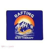 Retro Sunset River I Rafting Gift Mousepad thumb 0