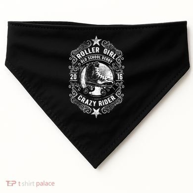 Roller Skate USA-Made Doggie Bandana