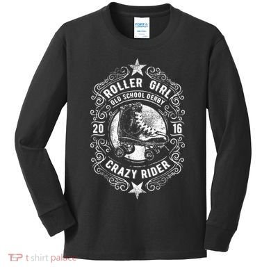 Roller Skate Kids Long Sleeve Shirt