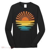 Retro Sunset Long Sleeve Shirt thumb 0