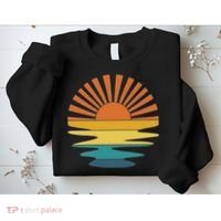 Retro Sunset Sweatshirt thumb 2
