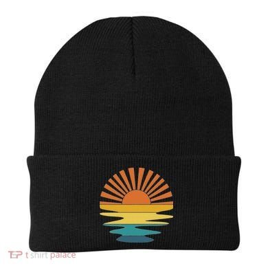 Retro Sunset Beanie