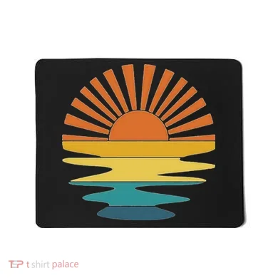 Retro Sunset Mousepad