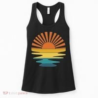 Retro Sunset Women's Tank Top thumb 0