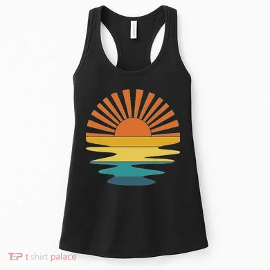Retro Sunset Women's Tank Top