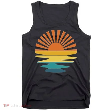 Retro Sunset Tank Top