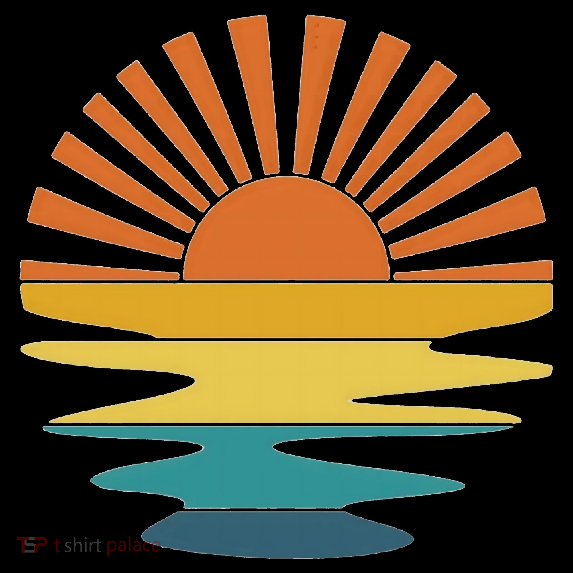 Retro Sunset Women's Long Sleeve Shirt