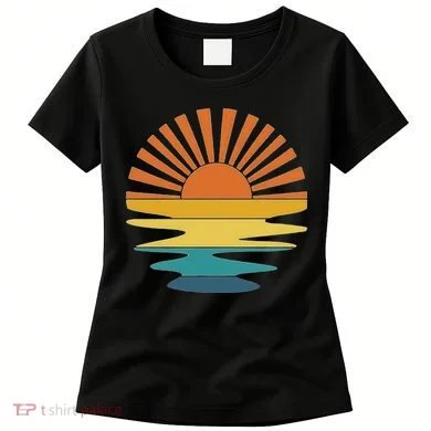 Retro Sunset Women's T-Shirt