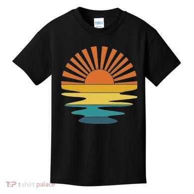 Retro Sunset Kids T-Shirt
