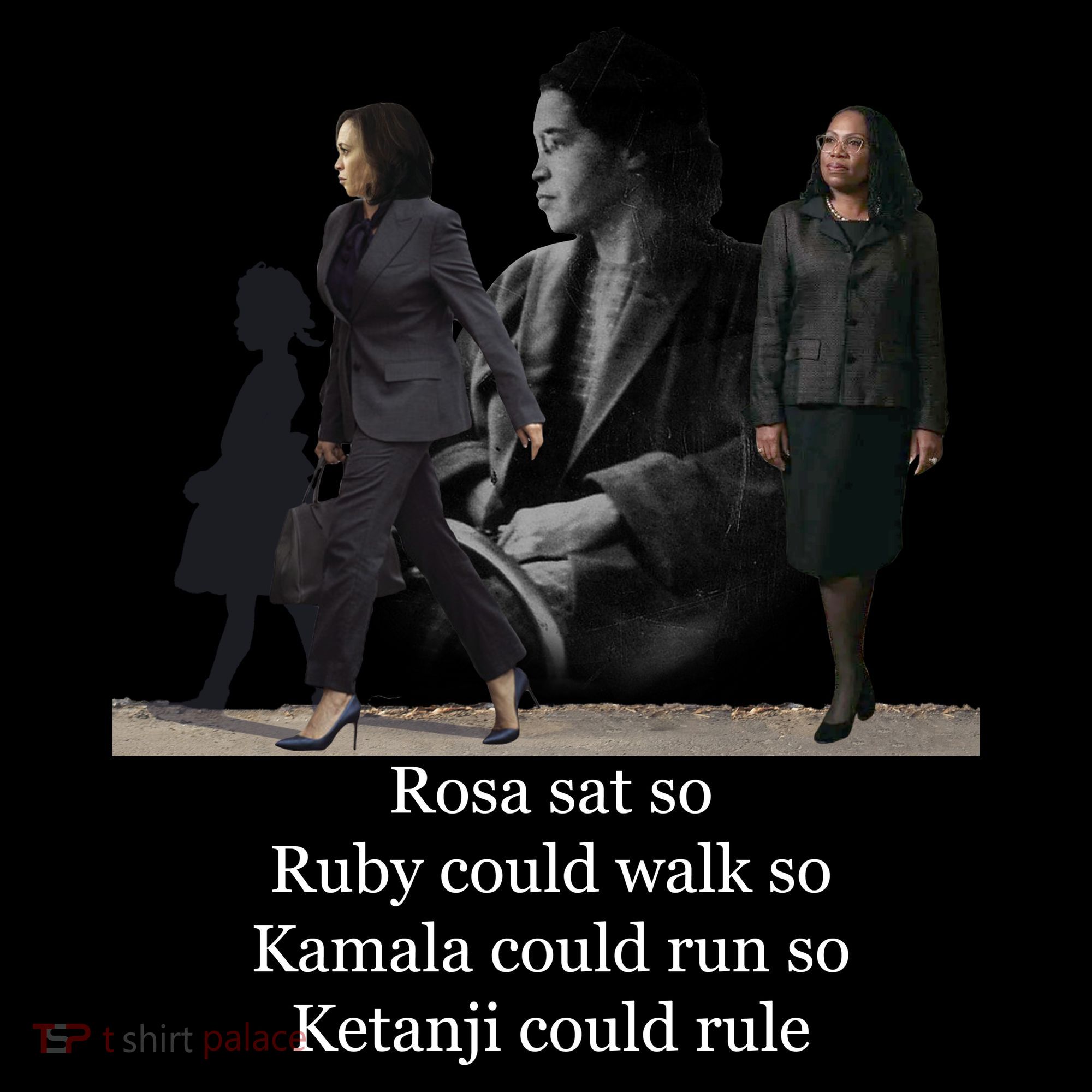 Rosa Sat Ruby Walk Kamala Run Ketanji Rule Women's Hoodie