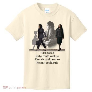 Rosa Sat Ruby Walk Kamala Run Ketanji Rule Kids T-Shirt