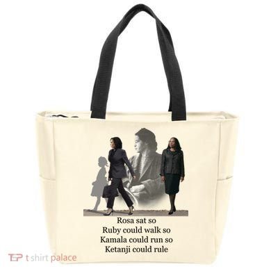 Rosa Sat Ruby Walk Kamala Run Ketanji Rule Tote Bag