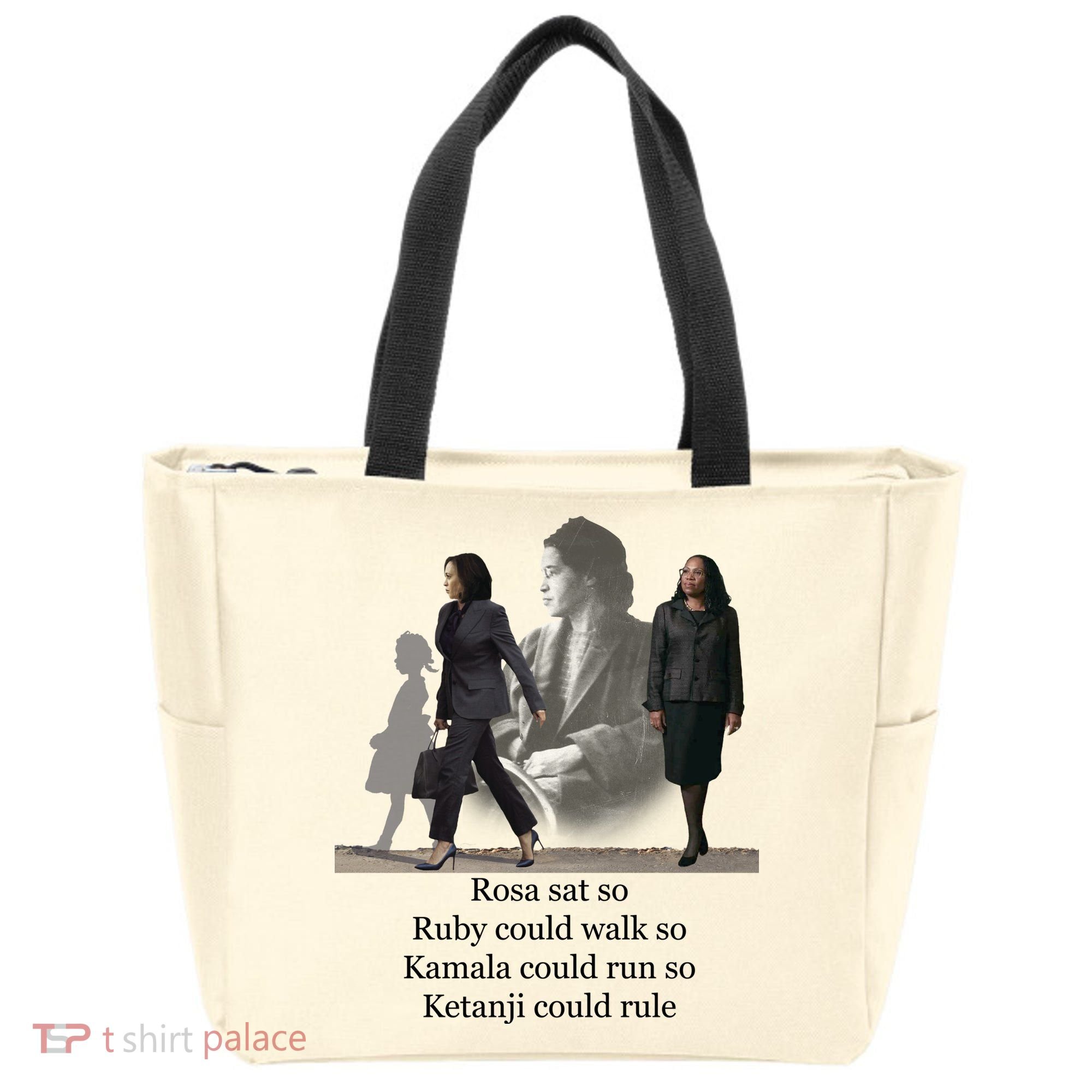Rosa Sat Ruby Walk Kamala Run Ketanji Rule Tote Bag