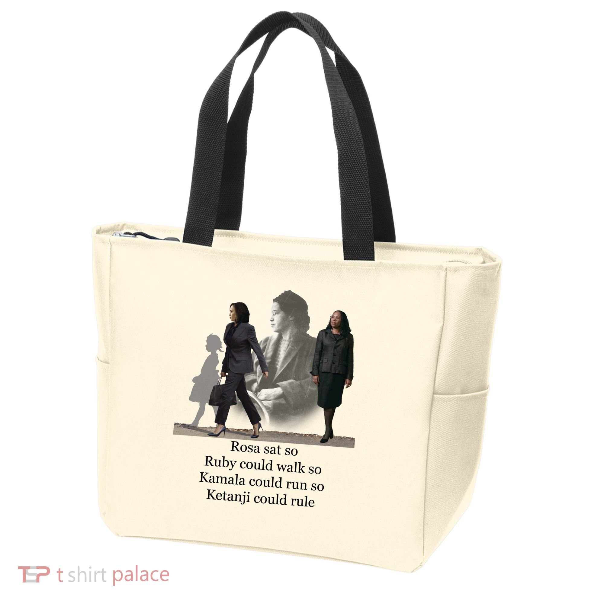 Rosa Sat Ruby Walk Kamala Run Ketanji Rule Tote Bag